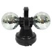 Cheetah Twin Ball 4 Inch LED Mirror Ball