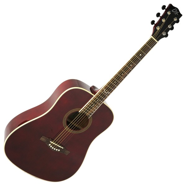 Eko NXT D Acoustic Guitar, Wine Red