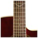 Eko NXT 018 CW EQ Electro Acoustic Guitar, Wine Red 12 fret