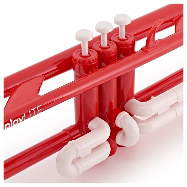 playLITE Hybrid Trumpet by Gear4music, Red