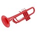 playLITE Hybrid Trumpet by Gear4music, Red