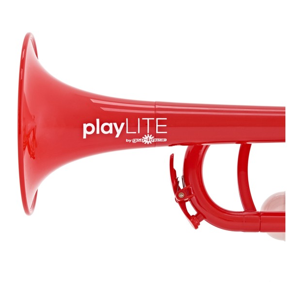playLITE Hybrid Trumpet by Gear4music, Red