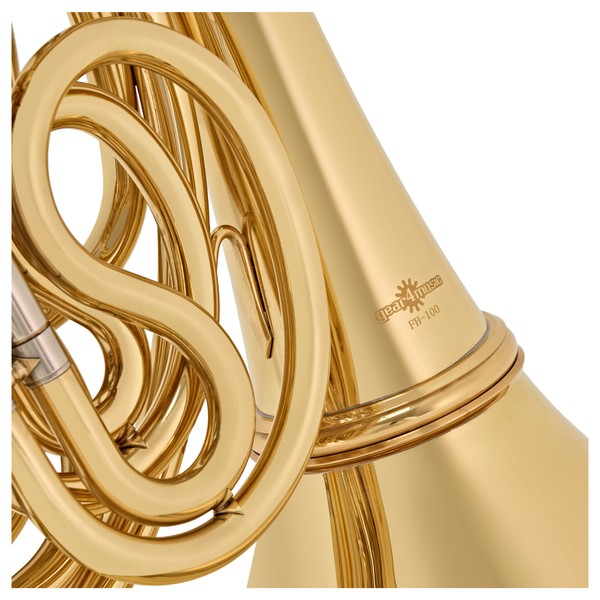 Gouden Hoorn, Hoorn, Koperen Muziekinstrument Geïsoleerd Op Witte Achtergrond De Franse Hoorn Een Vorm Van Messing Image182263069