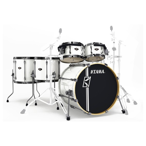 Tama Superstar Hyper-Drive 22" 5pc Shell Pack, Sugar White