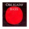 Pirastro Obligato Double Bass D String, Ball End