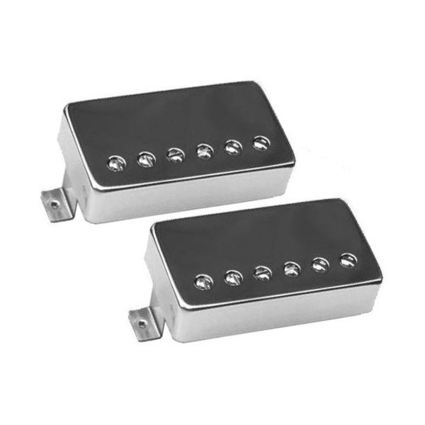 Bare Knuckle Pickups VH II Vintage Hot Humbucker Set, Nickel Cover 1