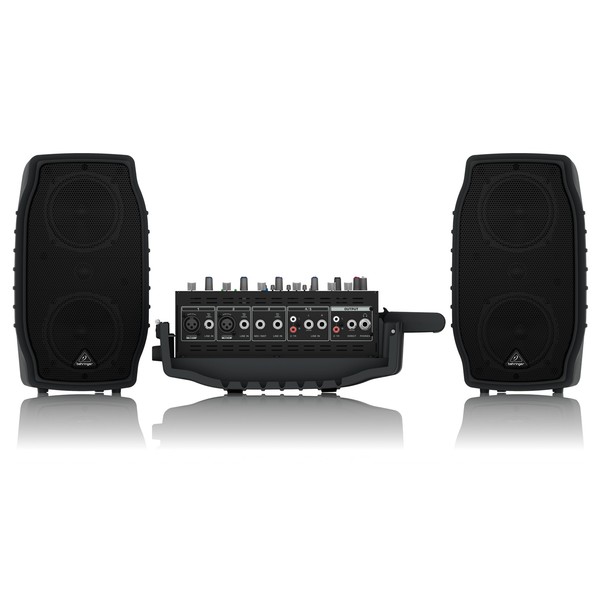 Behringer PPA200 5 Channel Portable PA System at Gear4music