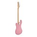 LA Bass Guitar by Gear4music, Pink