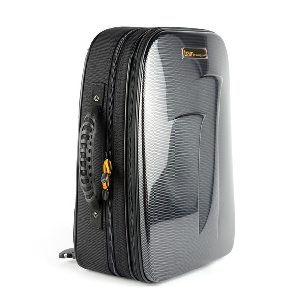 BAM New Trekking Bb Clarinet Case And Music Stand Black Carbon Finish