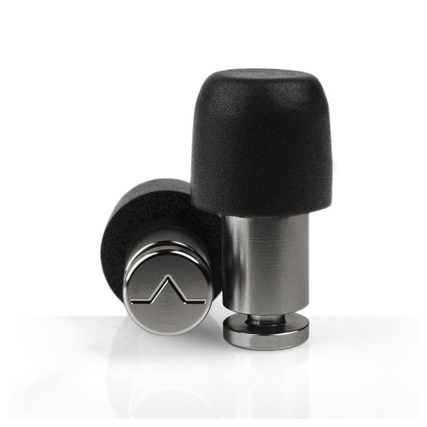 Flare Audio Isolate Pro MiNi Titanium Ear Plugs, Machine Finish