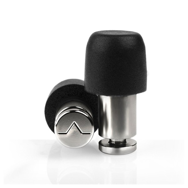 Flare Audio Isolate Pro MiNi Titanium Ear Plugs, Polished Finish