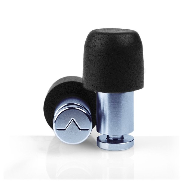 Flare Audio Isolate MiNi Aluminium Ear Plugs, Denim Blue