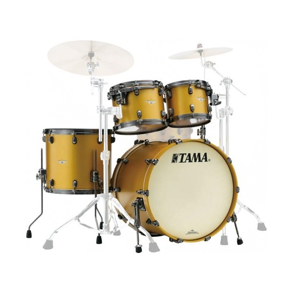 Tama Starclassic Bubinga 22" 4pc Shell Pack, Satin Aztec Gold