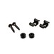 Allparts String Guides For Guitar, Black