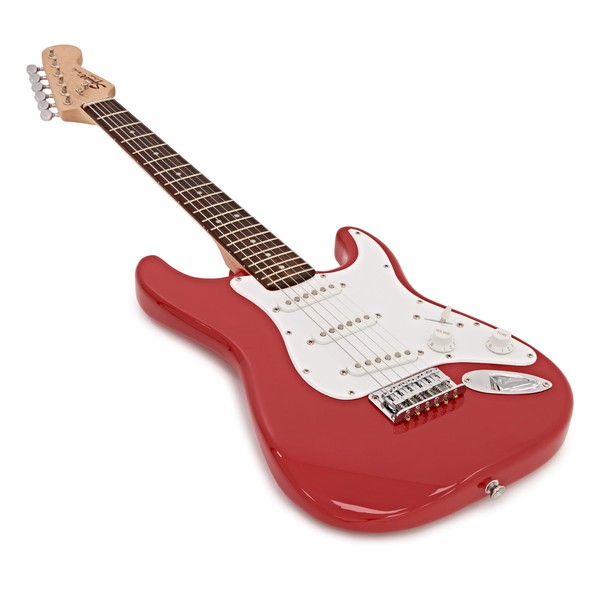 Squier Mini Stratocaster レッド DISC Squier By Fender Mini Stratocaster 3/4 Size Electric Guitar