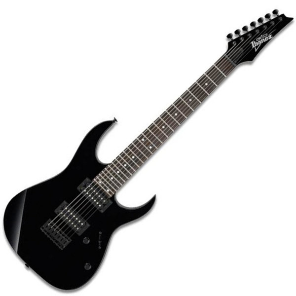 Ibanez GRG7221 7-String Electric Guitar, Black Night