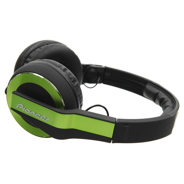 DISC Pioneer HDJ 500 DJ Headphones, Green at Gear4music
