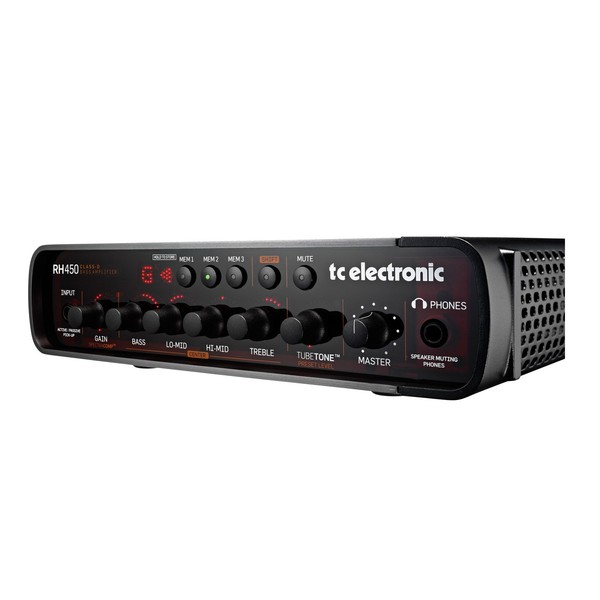 TC Electronic RebelHead RH450 Bass Amp Head 2.0- Right