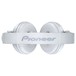 Pioneer HDJ 500 DJ Headphones, White - Top