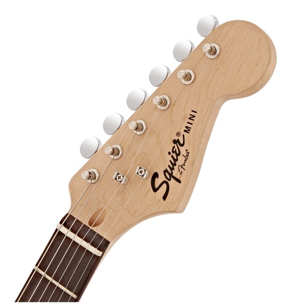 Squier By Fender Mini Stratocaster 3/4 Size Electric Guitar, Black