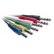Stagg 30cm Stagg Stereo Patch Cables 2