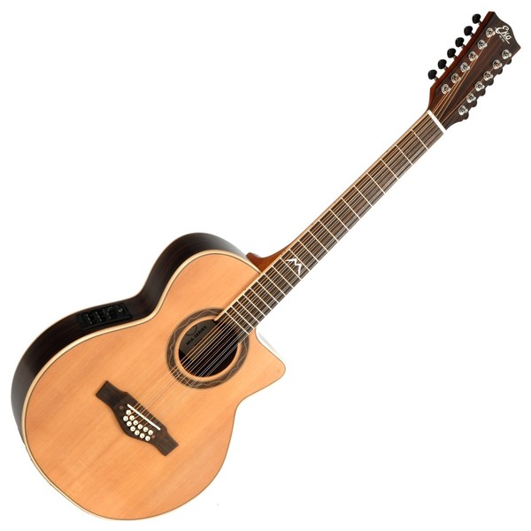 Eko MIA 018 CW XII EQ Electro Acoustic Guitar, Natural