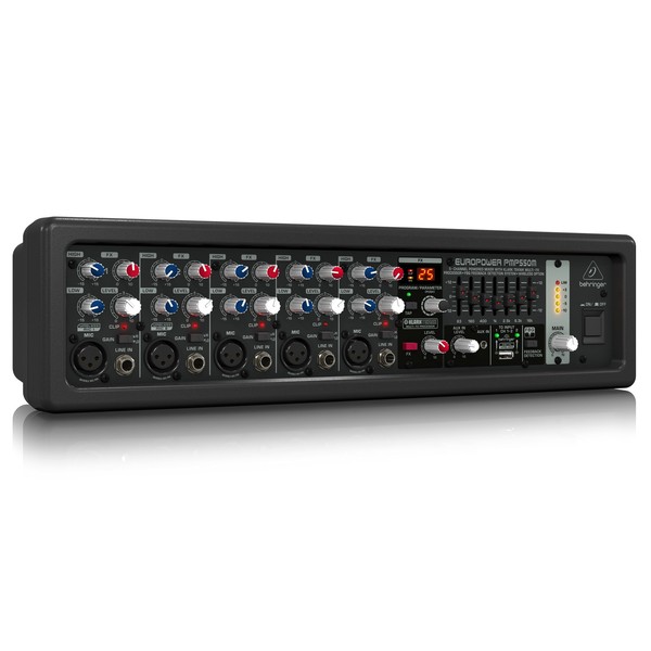 PMP550M Powered Mixer - side view 2