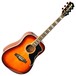 Eko Ranger Vi VR Acoustic Guitar, Honey Burst Front