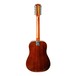 Eko Ranger XII VR Acoustic Guitar, Honey Burst Back