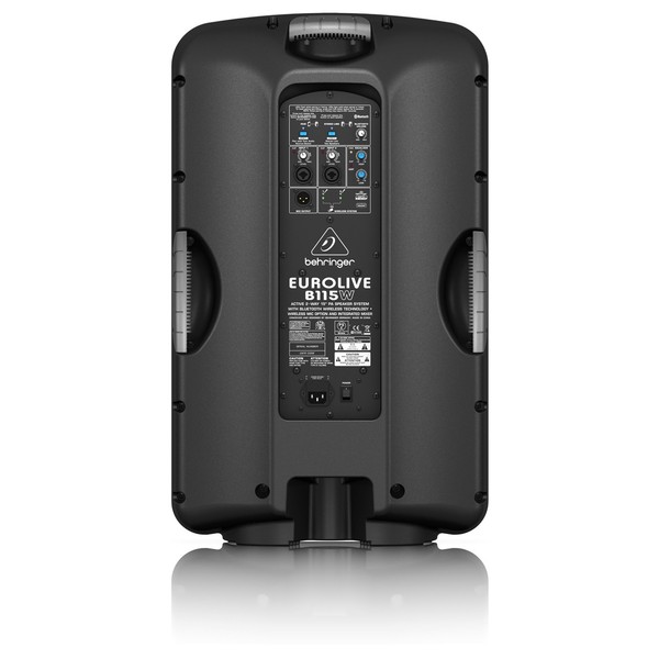 Behringer B115W Active PA Speaker - Back View