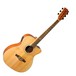 Eko TRI 018 CW EQ Electro Acoustic Guitar, Natural Front