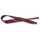 Stagg Padded Leather Style Strap, Red