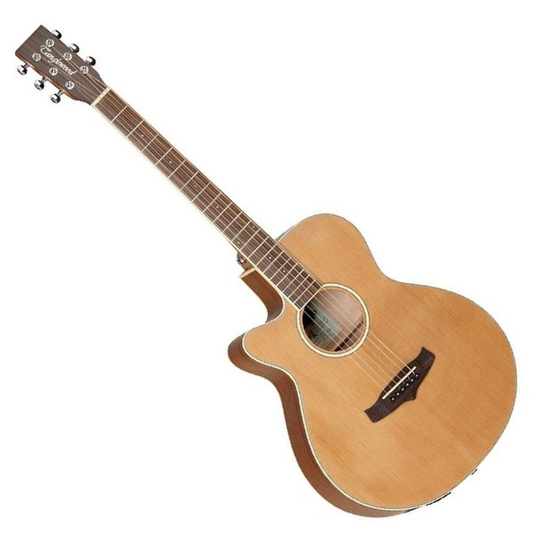 Tanglewood TW9 Super Folk Left Handed Cutaway Electro Acoustic Guitar