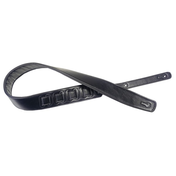 Stagg Padded Leatherette Strap Black
