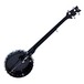 Ortega OBJE250OP-SBK Raven Series 5 String Electro Banjo, Black Back