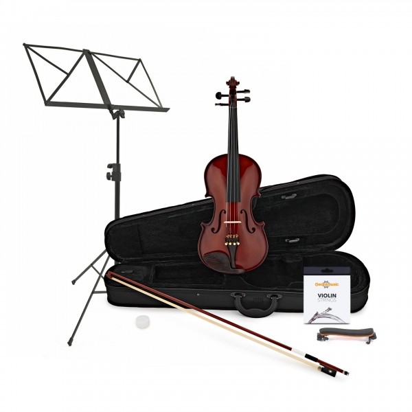 Student Plus Full Size Violin with Accessory Pack by Gear4music