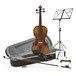 Violino da studio plus misura 4/4, tinta anticata + kit accessori Gear4music