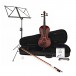 Student Plus 3/4 Violin and Accessory Pack by Gear4music, Natural