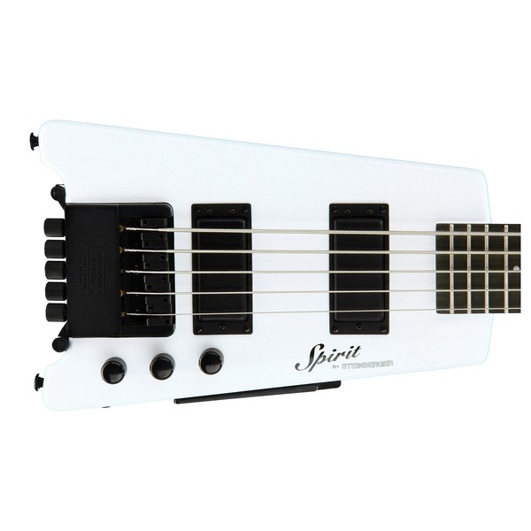 Steinberger Spirit XT-25 5-String Bass, White at Gear4music