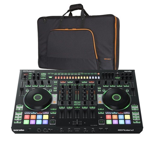 Roland DJ-808 DJ Controller with Case - Bundle