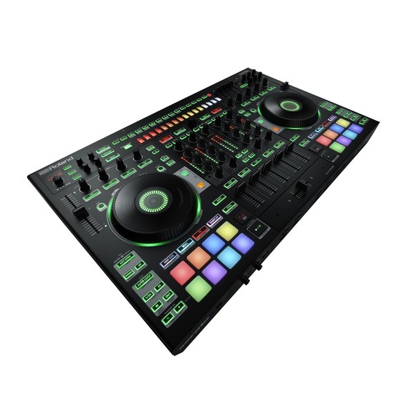 Roland DJ-808 DJ Controller - Angled 4