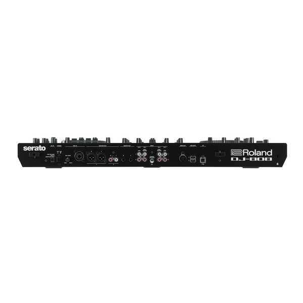 Roland DJ-808 DJ Controller with Case - Controller Rear