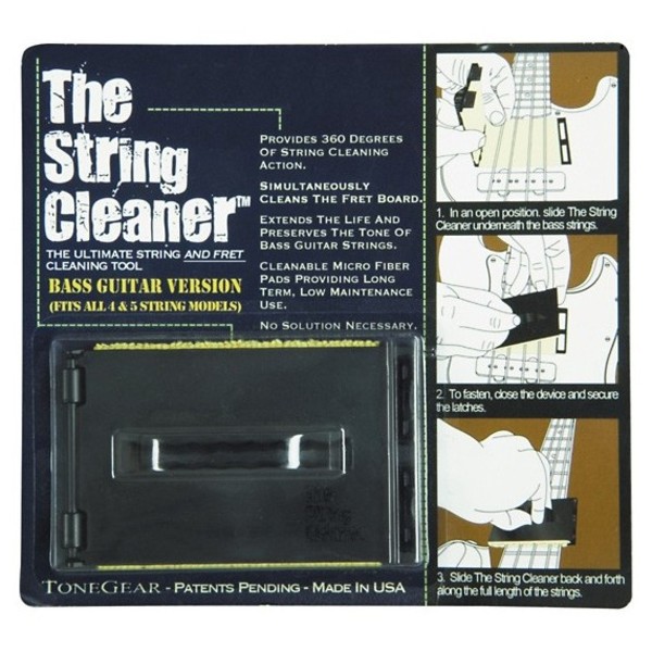 The String Cleaner for Bass Guitar