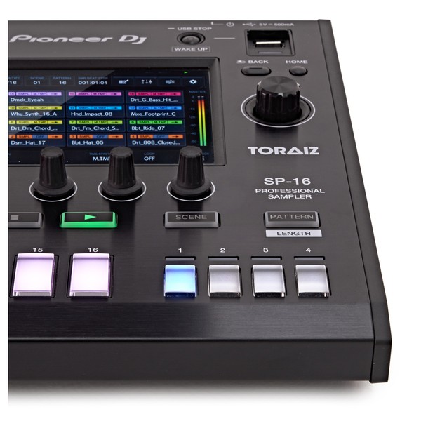 Pioneer DJ TORAIZ SP-16 Sampler avec Filtres Analogiques Dave
