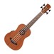 Laka VUB60EA Electro Acoustic Bass Ukulele, Mahogany