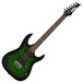 Ibanez GIO GRX70QA Electric Guitar, Transparent Emerald Burst