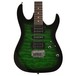 Ibanez GIO GRX70QA Electric Guitar, Trans Emerald Burst