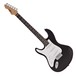 LA leworęczny gitara elektryczna Gear4music, czarna