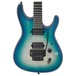 Ibanez SIX6DFM Iron Label Electric Guitar, Blue Burst