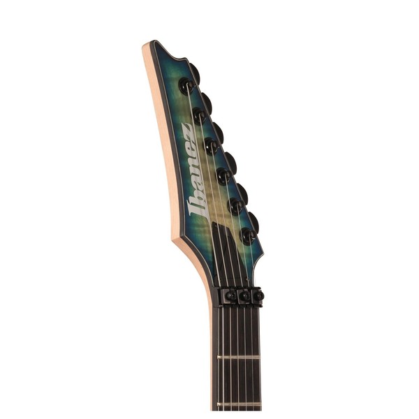 DISC Ibanez SIX6DFM Iron Label, Blue Space Burst at Gear4music